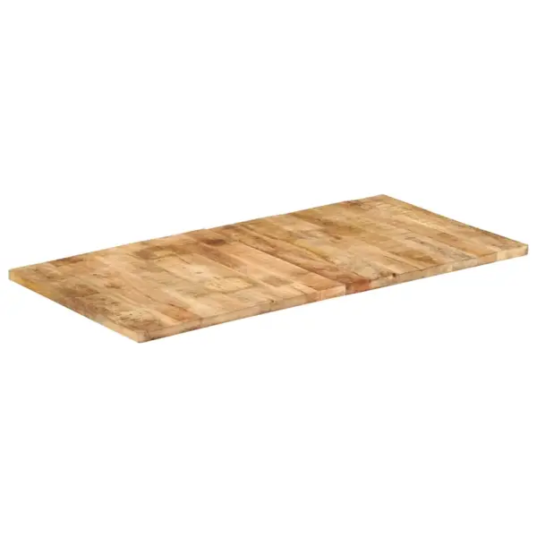 Mangopuidust lauaplaat, pruun, 120 x 60 cm, paksus 25–27 mm – 3
