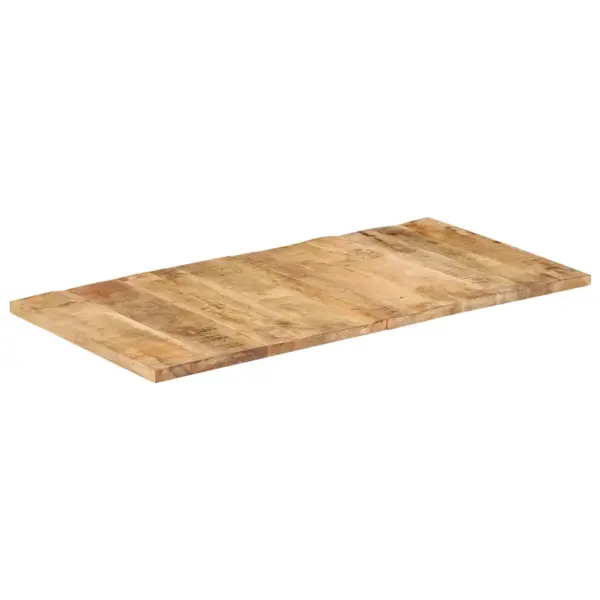 Mangopuidust lauaplaat, pruun, 120 x 60 cm, paksus 25–27 mm – 4