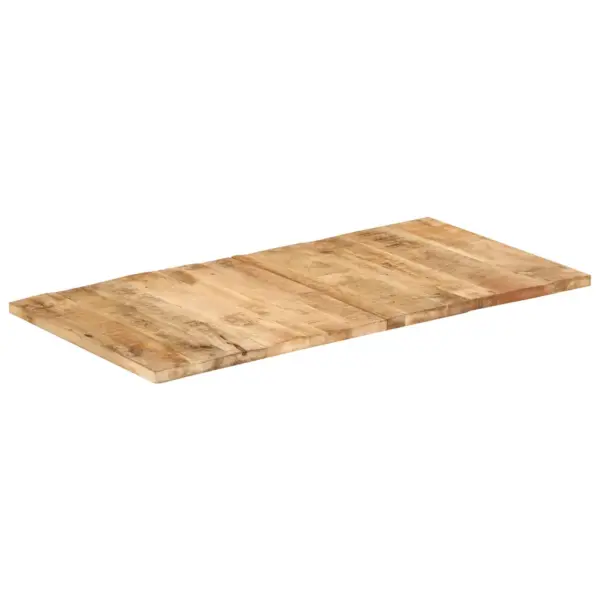 Mangopuidust lauaplaat, pruun, 120 x 60 cm, paksus 25–27 mm – 5