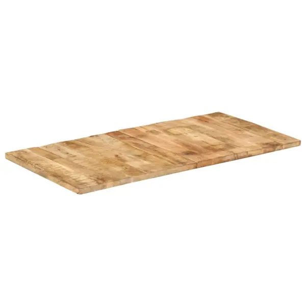 Mangopuidust lauaplaat, pruun, 120 x 60 cm, paksus 25–27 mm – 6