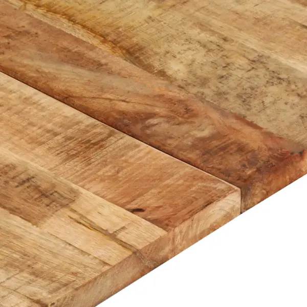 Mangopuidust lauaplaat, pruun, 120 x 60 cm, paksus 25–27 mm – 9
