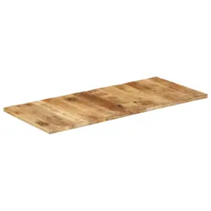 Mangopuidust lauaplaat, pruun, 140 x 60 cm, paksus 25–27 mm