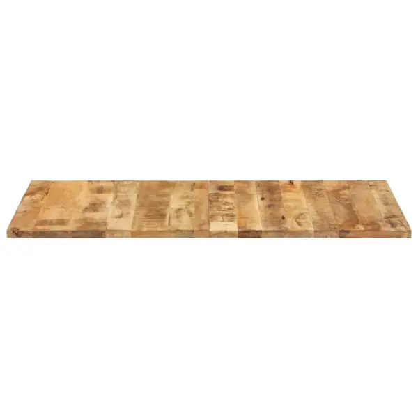 Mangopuidust lauaplaat, pruun, 140 x 60 cm, paksus 25–27 mm – 2