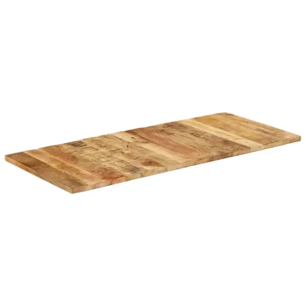 Mangopuidust lauaplaat, pruun, 140 x 60 cm, paksus 25–27 mm – 4