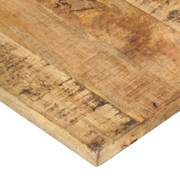 Mangopuidust lauaplaat, pruun, 140 x 60 cm, paksus 25–27 mm – 8