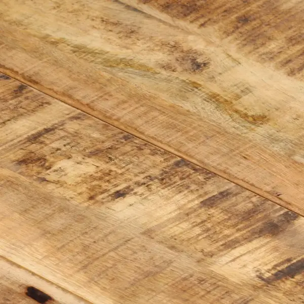 Mangopuidust lauaplaat, pruun, 140 x 60 cm, paksus 25–27 mm – 9