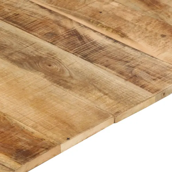Mangopuidust lauaplaat, pruun, 140 x 60 cm, paksus 15–16 mm, lihvitud, värvitud ja lakitud – 8