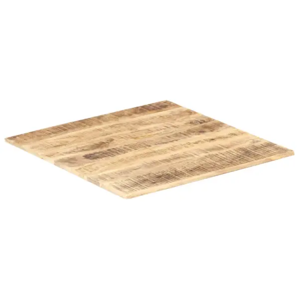 Tugevast mangopuidust lauaplaat 60 x 60 cm, 15–16 mm – 2