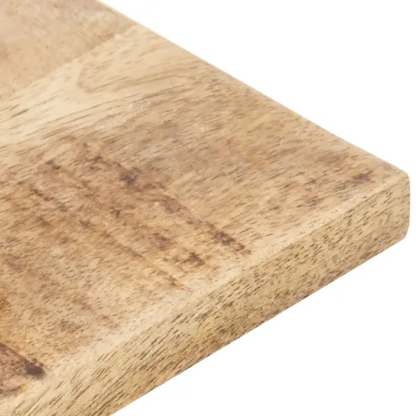 Tugevast mangopuidust lauaplaat 60 x 60 cm, 15–16 mm – 4