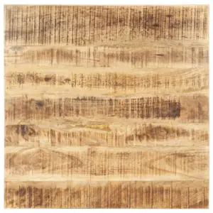 Mangopuidust ruudukujuline lauaplaat, pruun, 60 x 60 cm, 25–27 mm