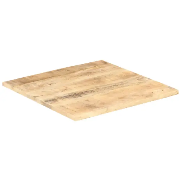 Mangopuidust ruudukujuline lauaplaat, pruun, 60 x 60 cm, 25–27 mm – 4