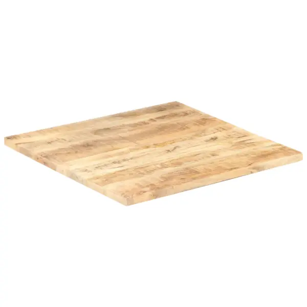 Mangopuidust ruudukujuline lauaplaat, pruun, 60 x 60 cm, 25–27 mm – 5
