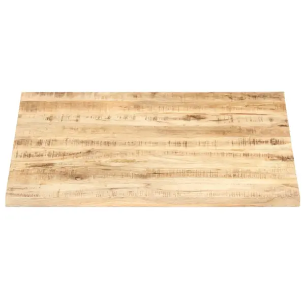 Lauaplaat mangopuidust, pruun, 80 x 80 cm, paksus 25–27 mm – 3