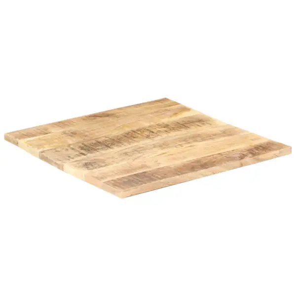 Lauaplaat mangopuidust, pruun, 80 x 80 cm, paksus 25–27 mm – 7
