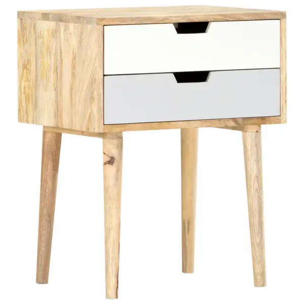 Mangopuidust öökapp 2 sahtliga, pruun ja mitmevärviline, 47 x 35 x 59 cm - 8