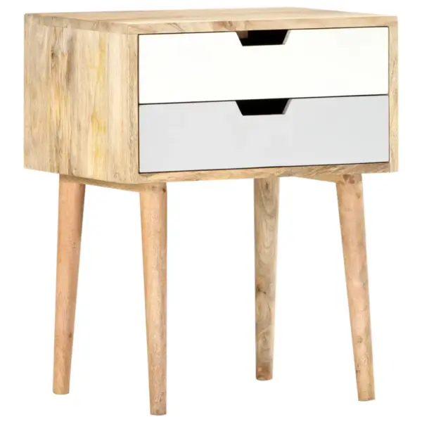 Mangopuidust öökapp 2 sahtliga, pruun ja mitmevärviline, 47 x 35 x 59 cm - 9
