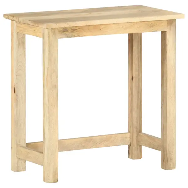 Mangopuidust pesulaudade komplekt, 3 tk, pruun, suurim laud 55 x 30 x 55 cm - 6