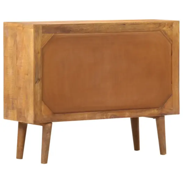 Mangopuidust puhvetkapp 6 mustrilise sahtliga, 90 x 30 x 70 cm – 4