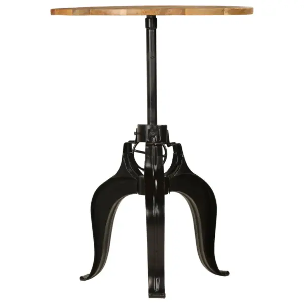 Reguleeritava kõrgusega mangopuidust baarilaud, 75 x 76–110 cm – 2