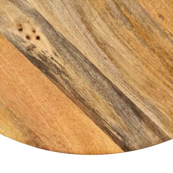 Mangopuidust reguleeritava kõrgusega baarilaud terasraamiga, 60 x 76–110 cm – 7