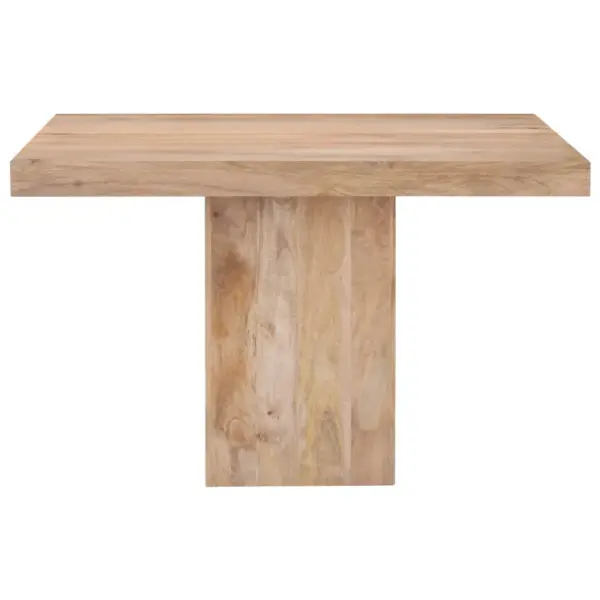 Mangopuidust ruudukujuline söögilaud, 120 x 120 x 77 cm – 2