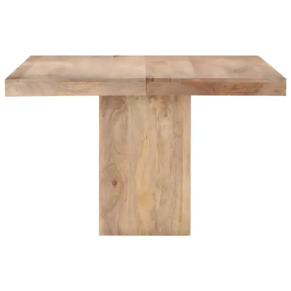 Mangopuidust ruudukujuline söögilaud, 120 x 120 x 77 cm – 3