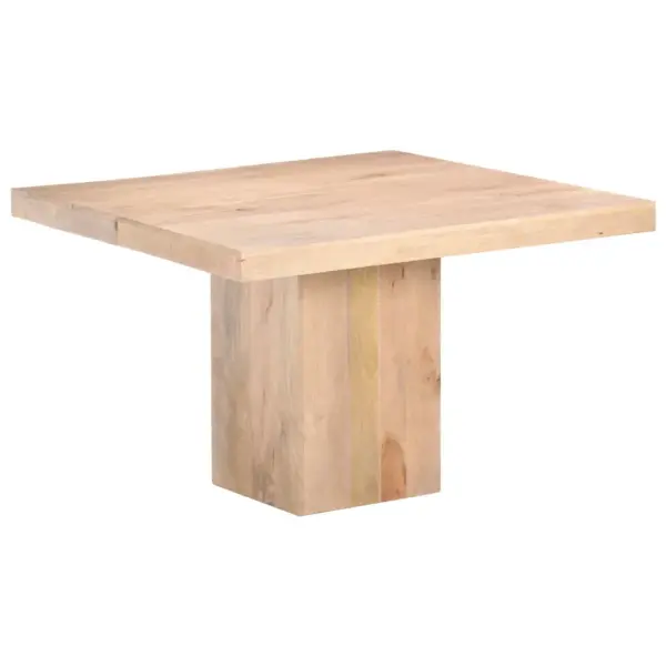 Mangopuidust ruudukujuline söögilaud, 120 x 120 x 77 cm – 7