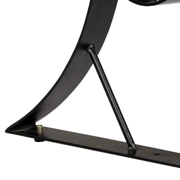 Industriaalstiilis mangopuidust söögilaud terasjalgadel, 180 x 90 x 76 cm – 9