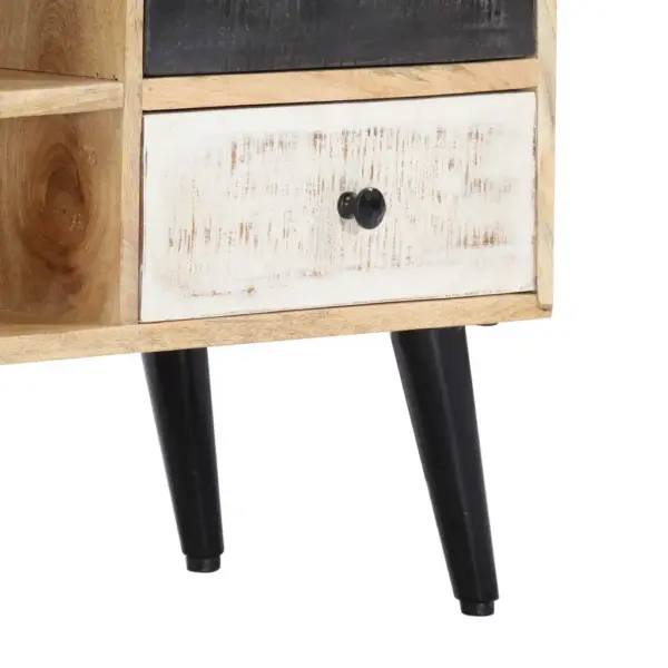 Mangopuidust telerialus, sajandi keskpaiga stiil, 115 x 30 x 47 cm – 7