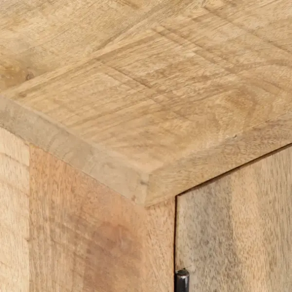 Mangopuidust telerialus 140 x 30 x 40 cm, 2 ukse ja sahtlitega – 9