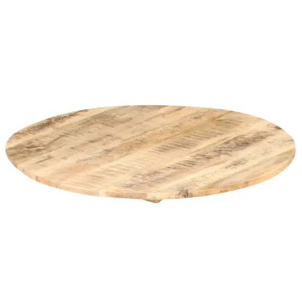 Ümmargune mangopuidust lauaplaat, pruun, 60 cm, 15–16 mm – 8