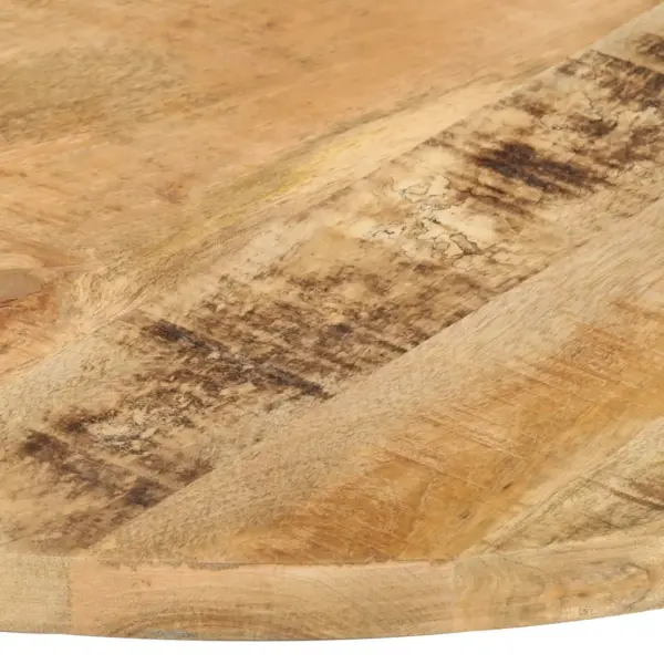 Ümmargune mangopuidust lauaplaat, 70 cm, 25–27 mm – 2