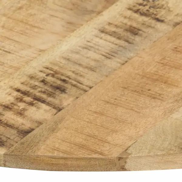 Ümmargune mangopuidust lauaplaat, pruun, 70 cm, paksus 15–16 mm – 2