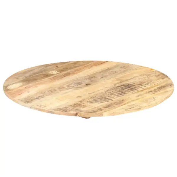 Ümmargune mangopuidust lauaplaat, pruun, 70 cm, paksus 15–16 mm – 7