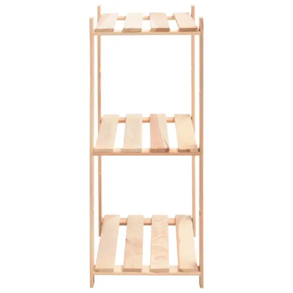 3-korruselised männipuidust hoiuriiulid, 3 tk, 60 x 38 x 90 cm, 150 kg – 5