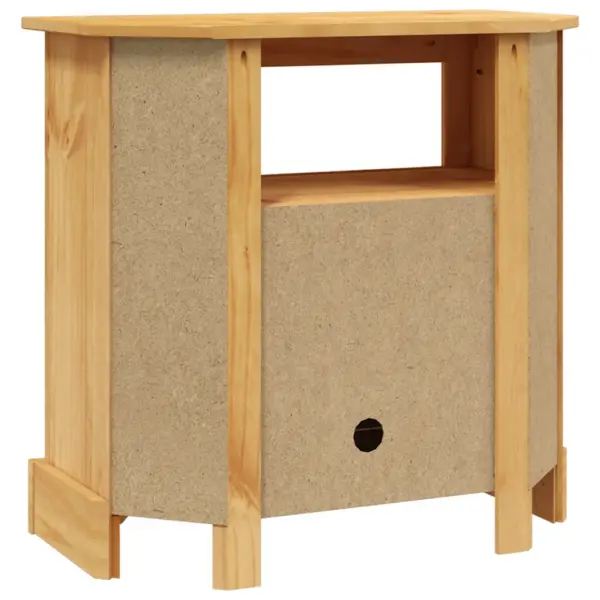 Männipuidust konsoollaud ja TV-kapp, Corona Mehhiko stiilis, pruun, 80 x 43 x 78 cm – 7