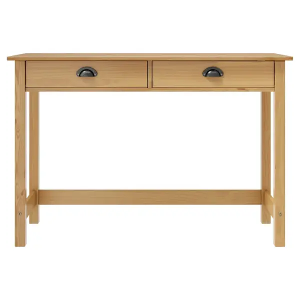 Meekarva männipuidust konsoollaud Hill 2 sahtliga, 110 x 45 x 74 cm – 2
