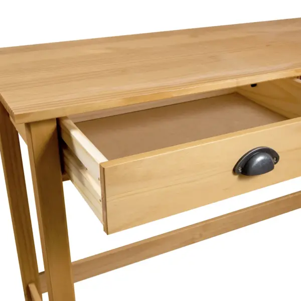 Meekarva männipuidust konsoollaud Hill 2 sahtliga, 110 x 45 x 74 cm – 4