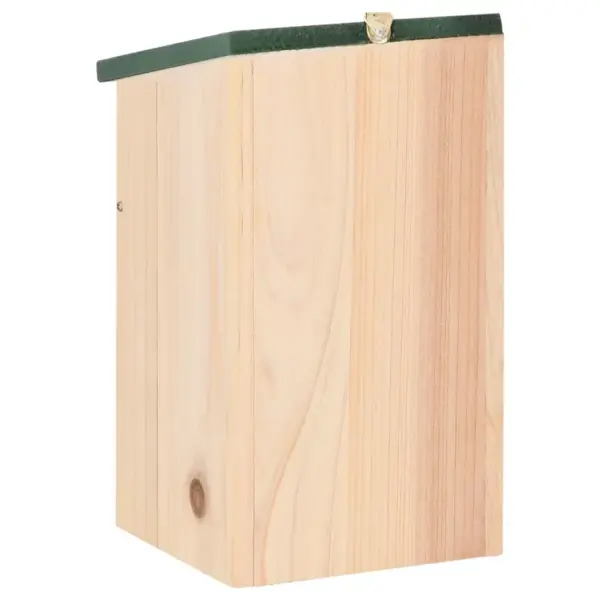 Linnupesakastid rohelise katusega, 8 tk, männipuit, 12 x 12 x 22 cm – 5