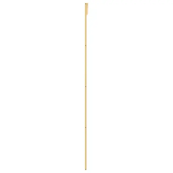 Mattklaasiga liuguks kuldse alumiiniumraamiga, 102,5 x 205 cm – 5
