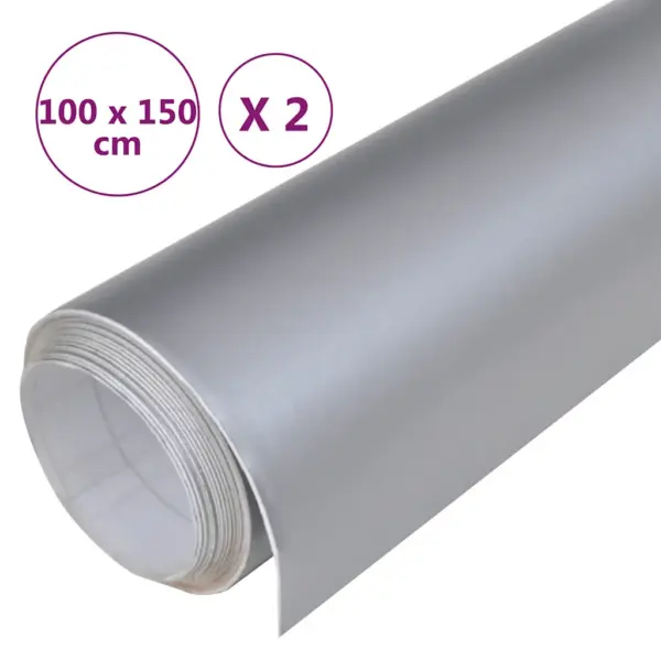 Iseliimuv matthõbedane autokile, PVC, 2 tk, 100 x 150 cm – 8