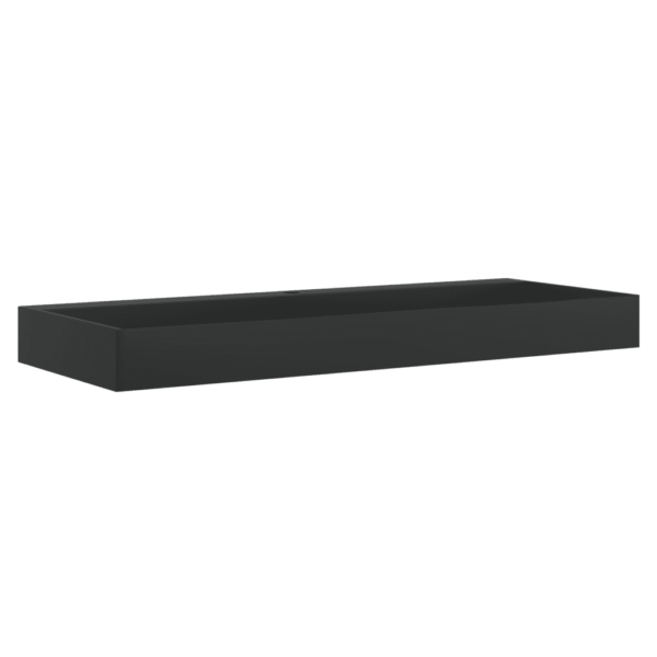 Mattmust mineraalvalamu tasapinnale või seinale, 120 x 46 x 11 cm – 2
