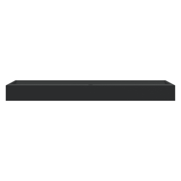 Mattmust mineraalvalamu tasapinnale või seinale, 120 x 46 x 11 cm – 6