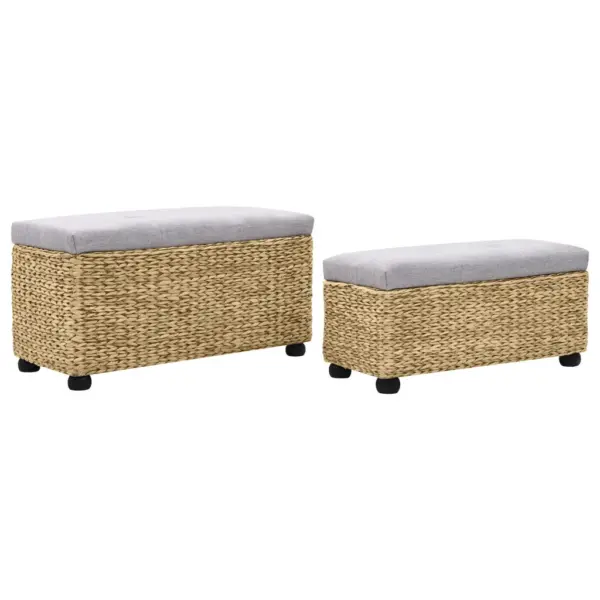 Mererohust hoiupinkide komplekt hallide patjadega, 2 tk – 2