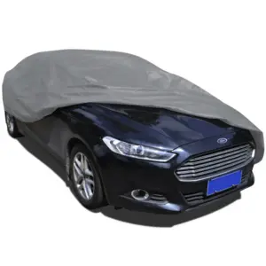 Mittekootud lausriidest autokate sedaanile, XL, hall, 533 x 178 x 119 cm
