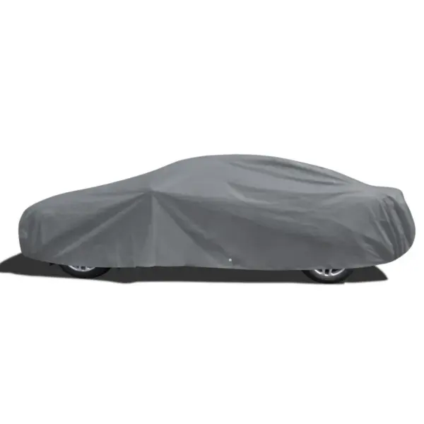 Mittekootud lausriidest autokate sedaanile, XL, hall, 533 x 178 x 119 cm – 3