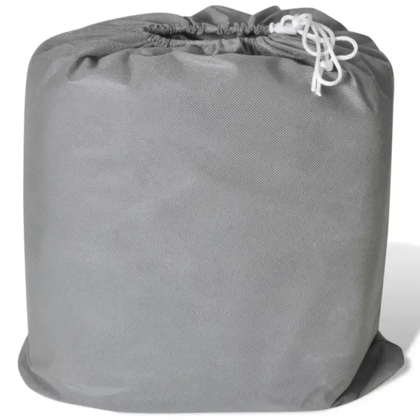 Mittekootud lausriidest hall autokate sedaanile, XXL, 572 x 203 x 122 cm – 2