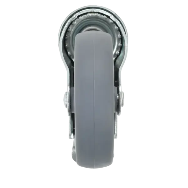 Hallid TPR mööblirattad poldiauguga, pöörlevad ja piduritega, 24 tk, 100 mm, M12 – 6