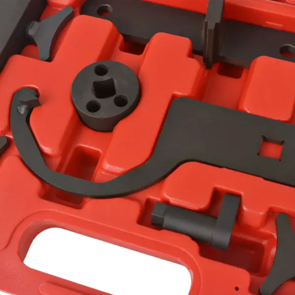 Mootori ajastustööriistade komplekt Jaguar/Land Rover V8 5.0 l, süsinikteras, kohvriga – 3