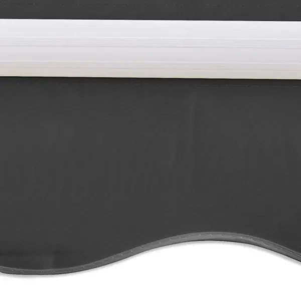 Mootoriga kokkupandav terrassivarikatus, antratsiithall, 400 cm – 2